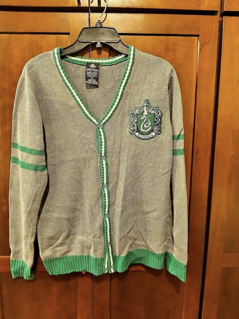 Wizarding World Slytherin Robe Slytherin Costume Set Black Green Like New